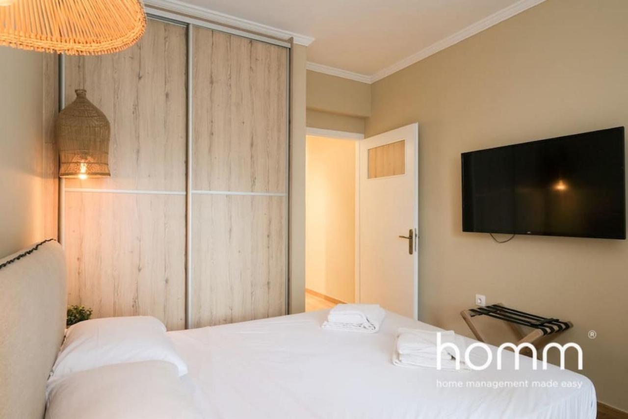 Athens Riviera Homm Flat 4 Min Walk From Beach, Thiseos Str Ngoại thất bức ảnh