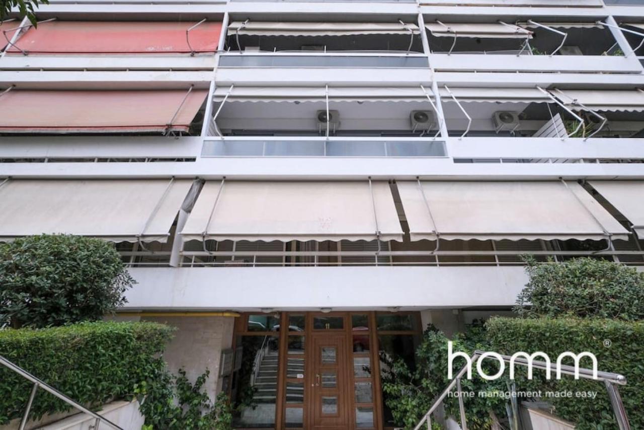 Athens Riviera Homm Flat 4 Min Walk From Beach, Thiseos Str Ngoại thất bức ảnh