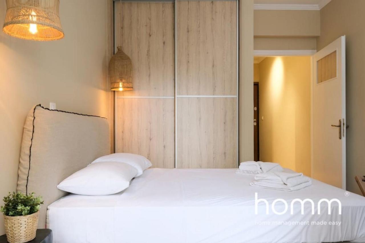 Athens Riviera Homm Flat 4 Min Walk From Beach, Thiseos Str Ngoại thất bức ảnh